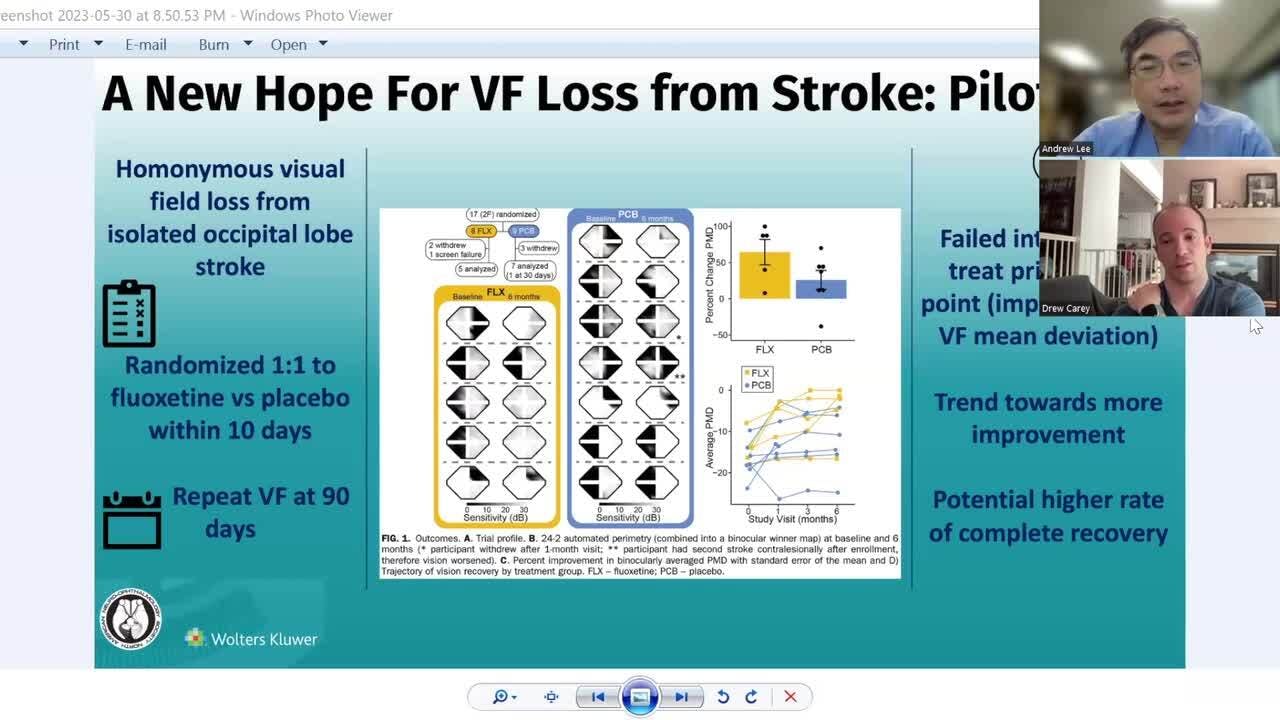 VLOG: New hope for visual field loss from stroke 