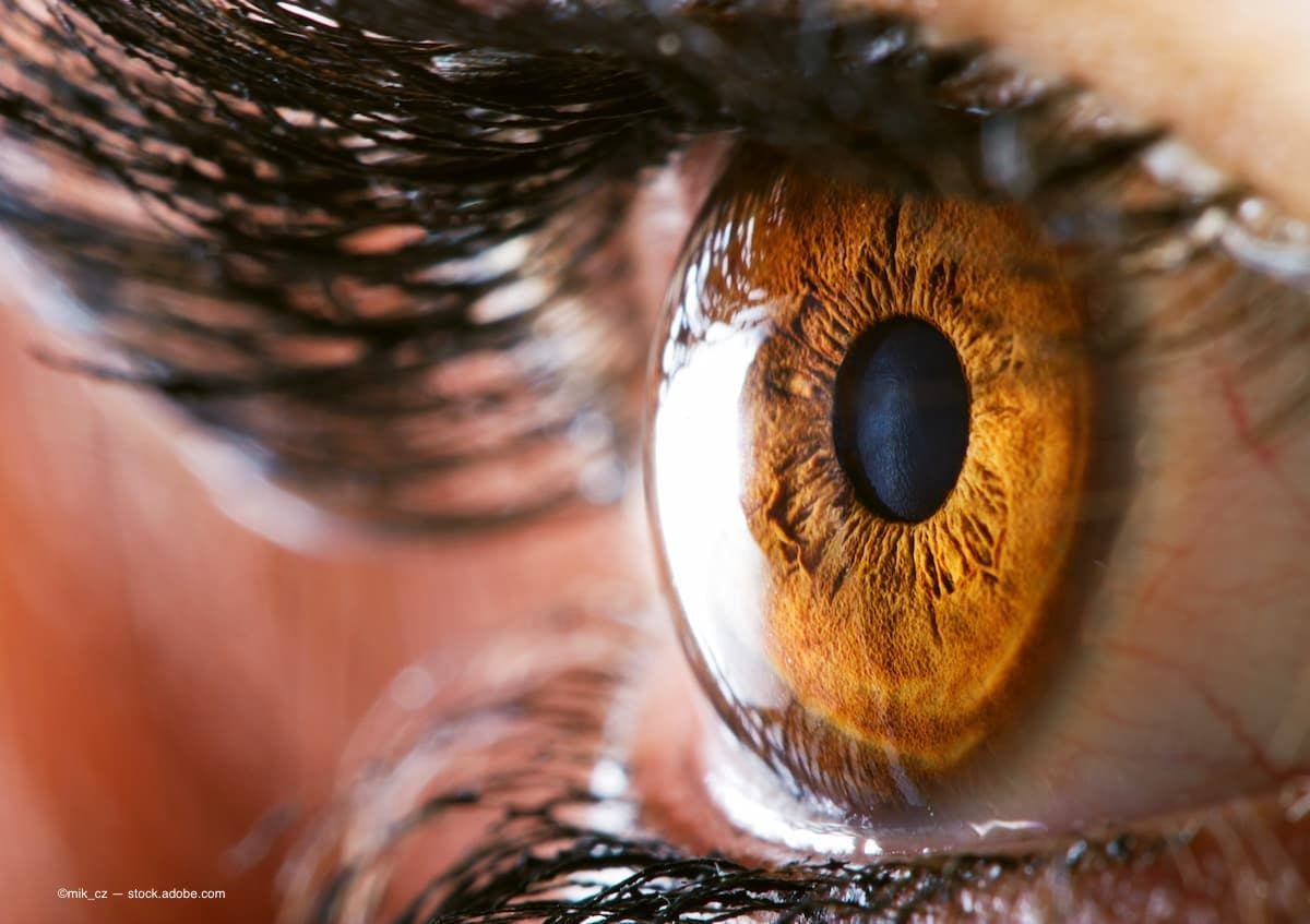 A close image of a female's brown eye. (Image Credit: AdobeStock/mik_cz)
