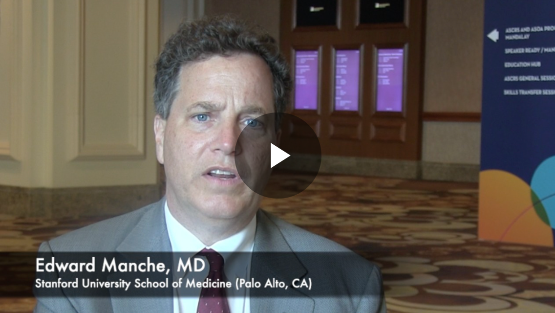 Edward Manche, MD, discusses results from his presentation regarding outcomes of corneal crosslinking keratoconus in a pediatric population.