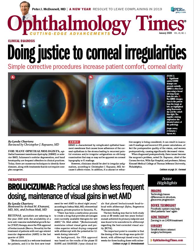 Ophthalmology Times: January 2020