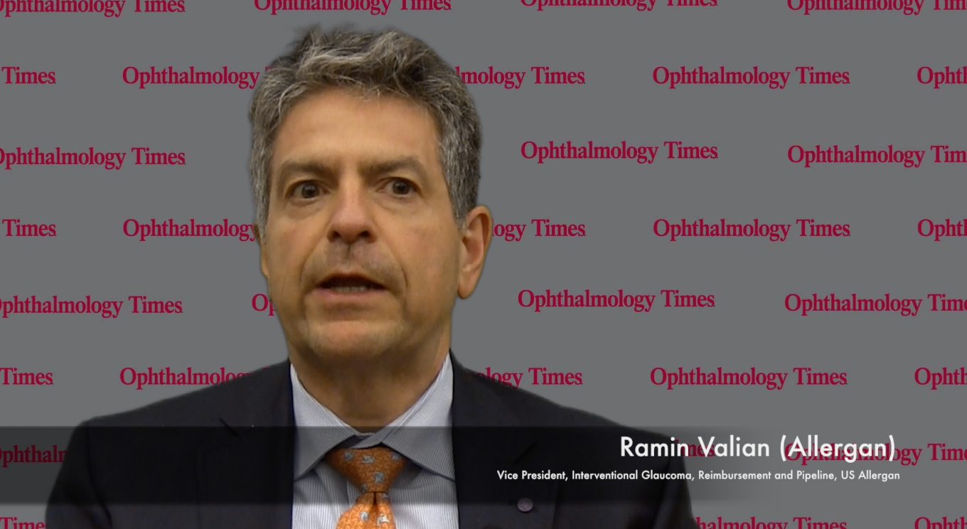 Ramin Valian, of Allergan, discusses pharmaceuticals in the glaucoma industry at Glaucoma 360