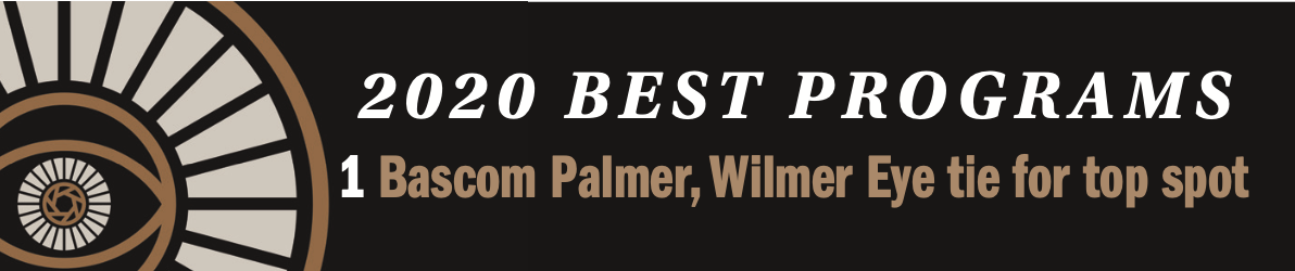 2020 surprise: Bascom Palmer, Wilmer Eye tie for top spot