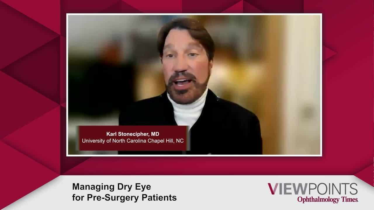Managing Dry Eye for Pre-Surgery Patients 