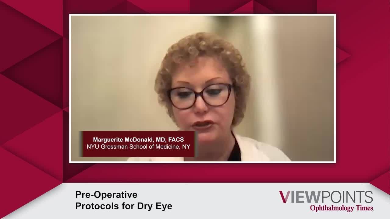 Pre-Operative Protocols for Dry Eye