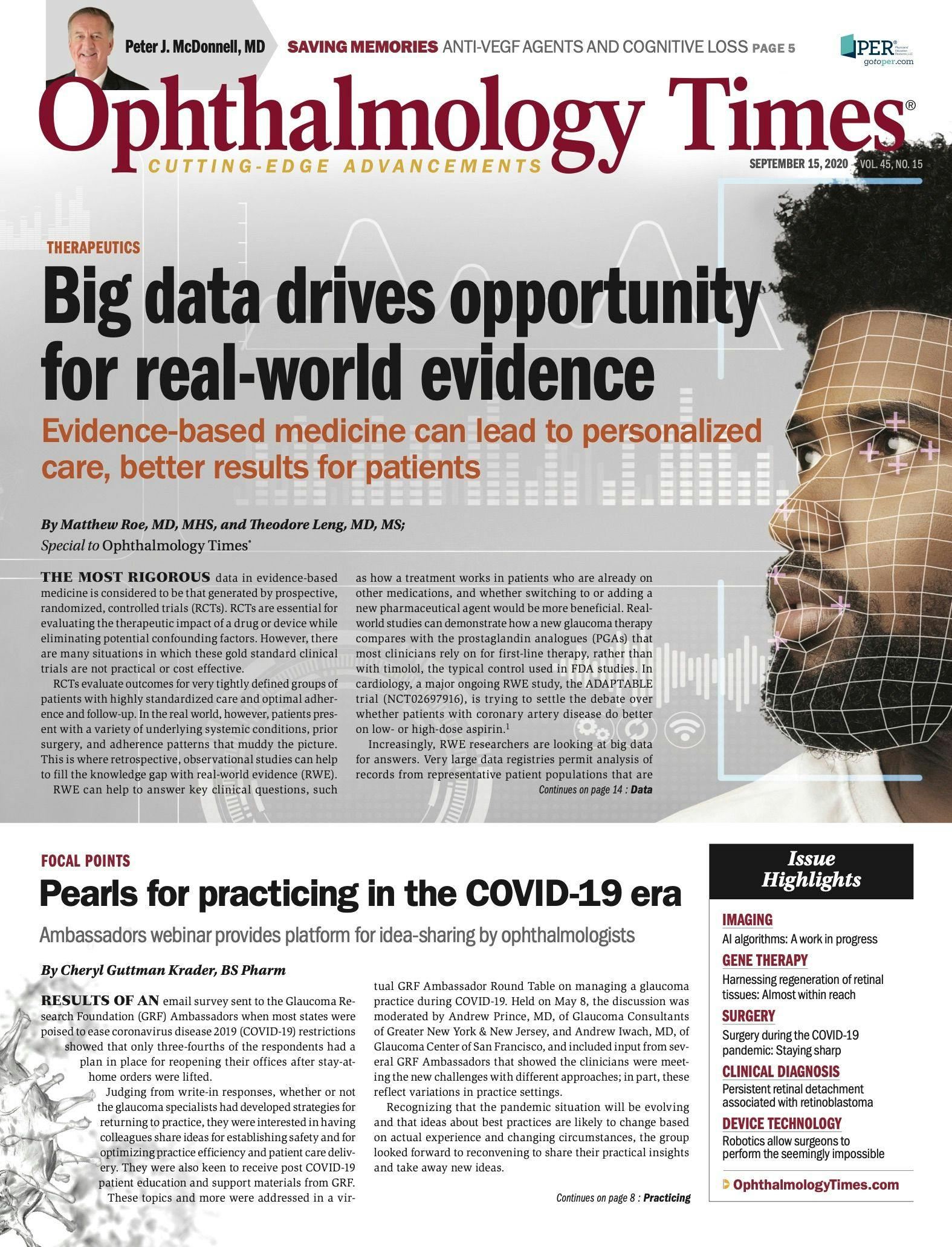 Ophthalmology Times: September 15, 2020