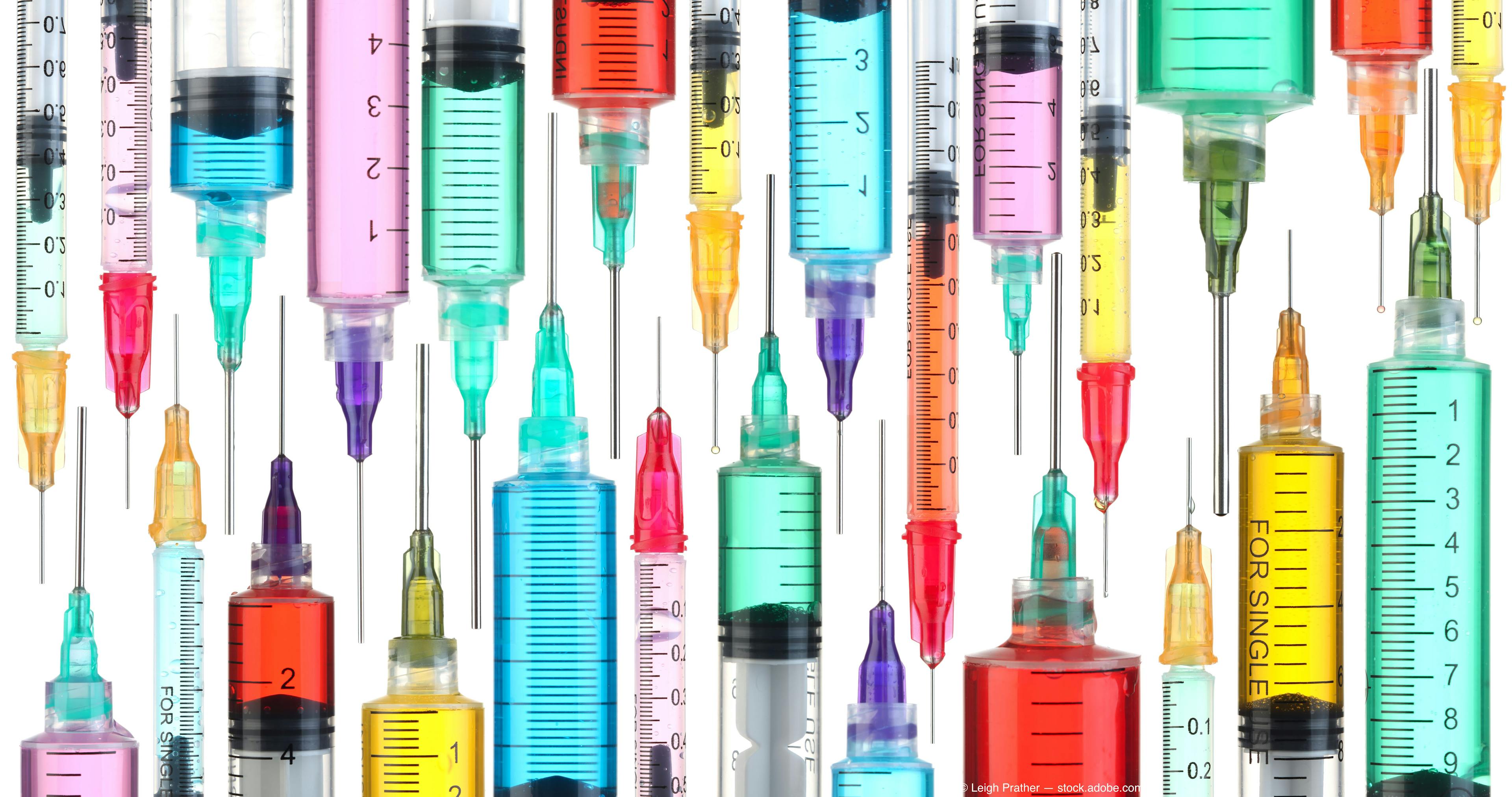 Syringes from different models and brands outlined throughout the text.  