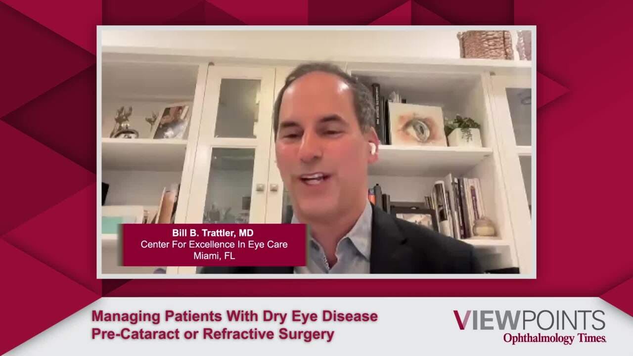 Managing Patients With Dry Eye Disease Pre-Cataract or Refractive Surgery