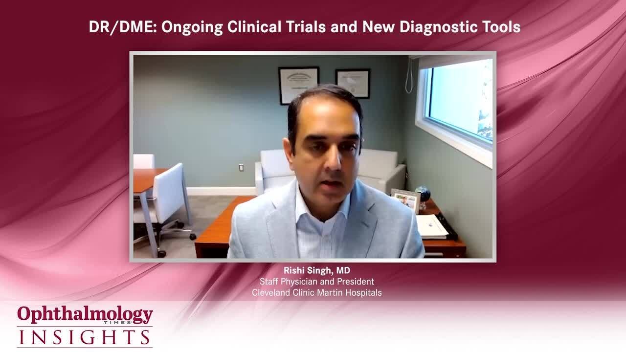 DR/DME: Ongoing Clinical Trials and New Diagnostic Tools