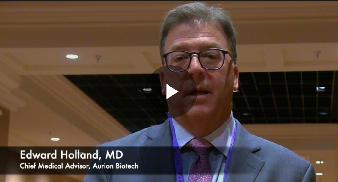  Edward Holland, MD, discusses Aurion Biotech's investigation of an injectable technique where one cornea donor could potentially supply hundreds of patients with treatment for endothelial disease.