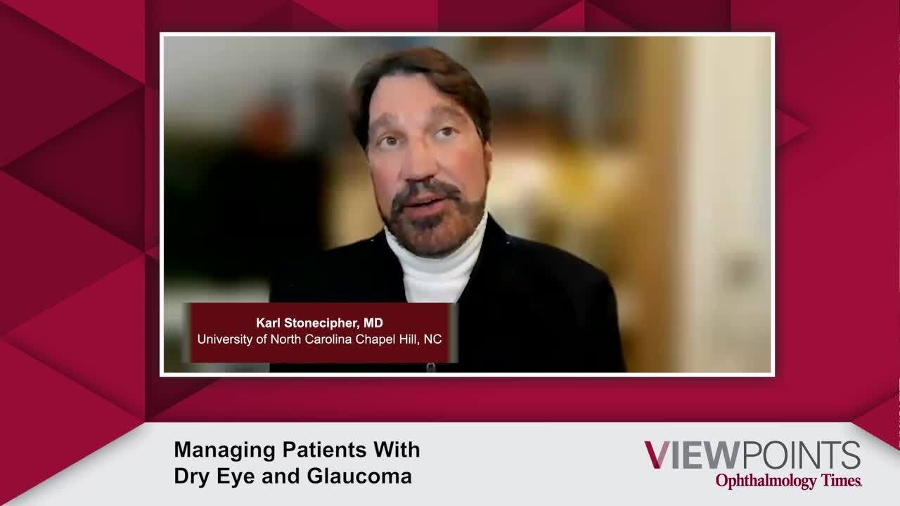 Managing Patients With Dry Eye and Glaucoma