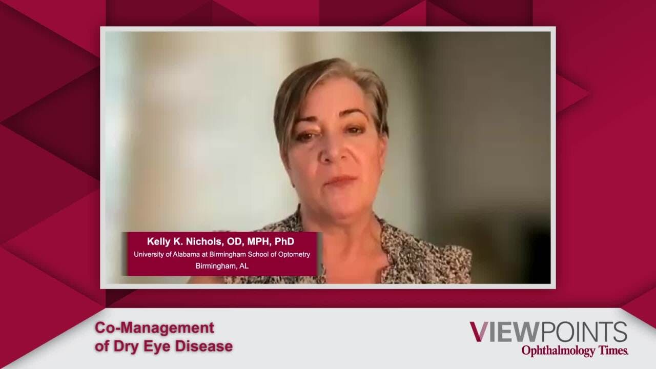 Co-Management of Dry Eye Disease 