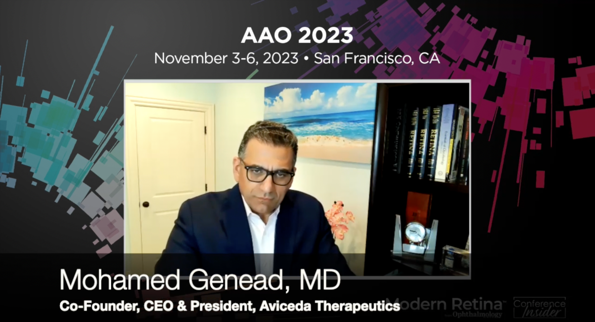 AAO 2023: AVD-104 and the results of the phase II/III part 1 SIGLEC trial