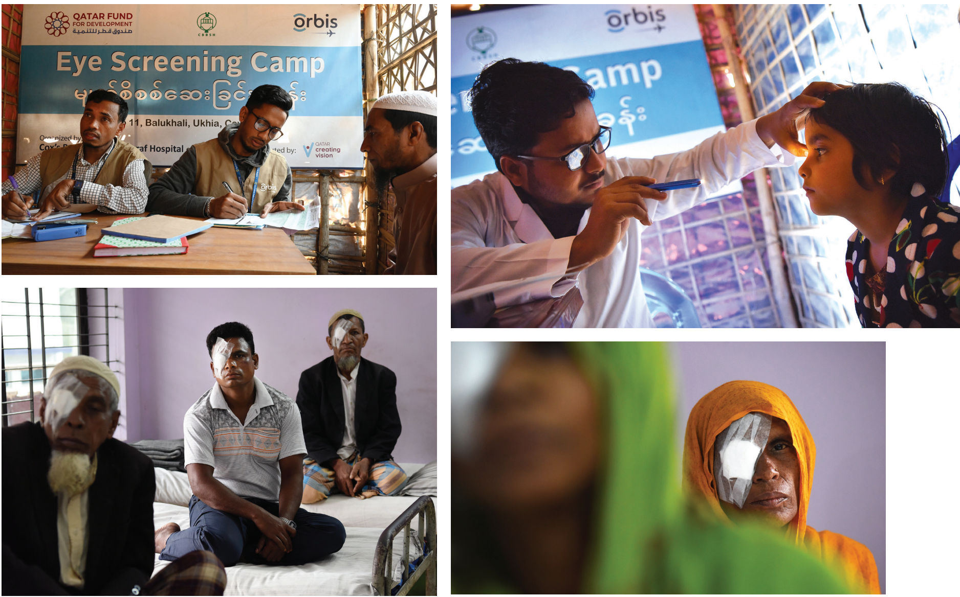 Stepping up to meet visual needs of refugees in Bangladesh