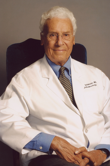 Claes H. Dohlman, MD, Professor of Ophthalmology, Emeritus, and former Chair of the Harvard Medical School Ophthalmology Department and Chief of Ophthalmology at Mass Eye and Ear. (Image courtesy of Mass Eye and Ear)