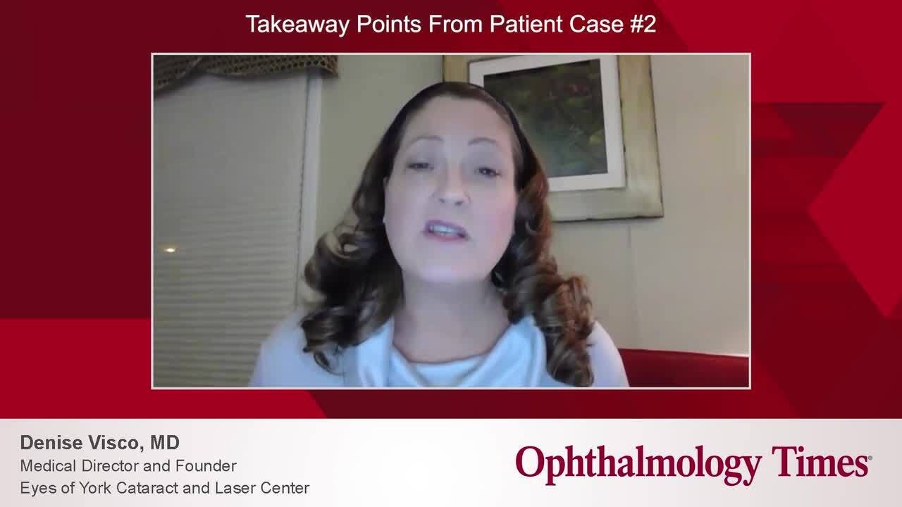Takeaway points from patient case #2