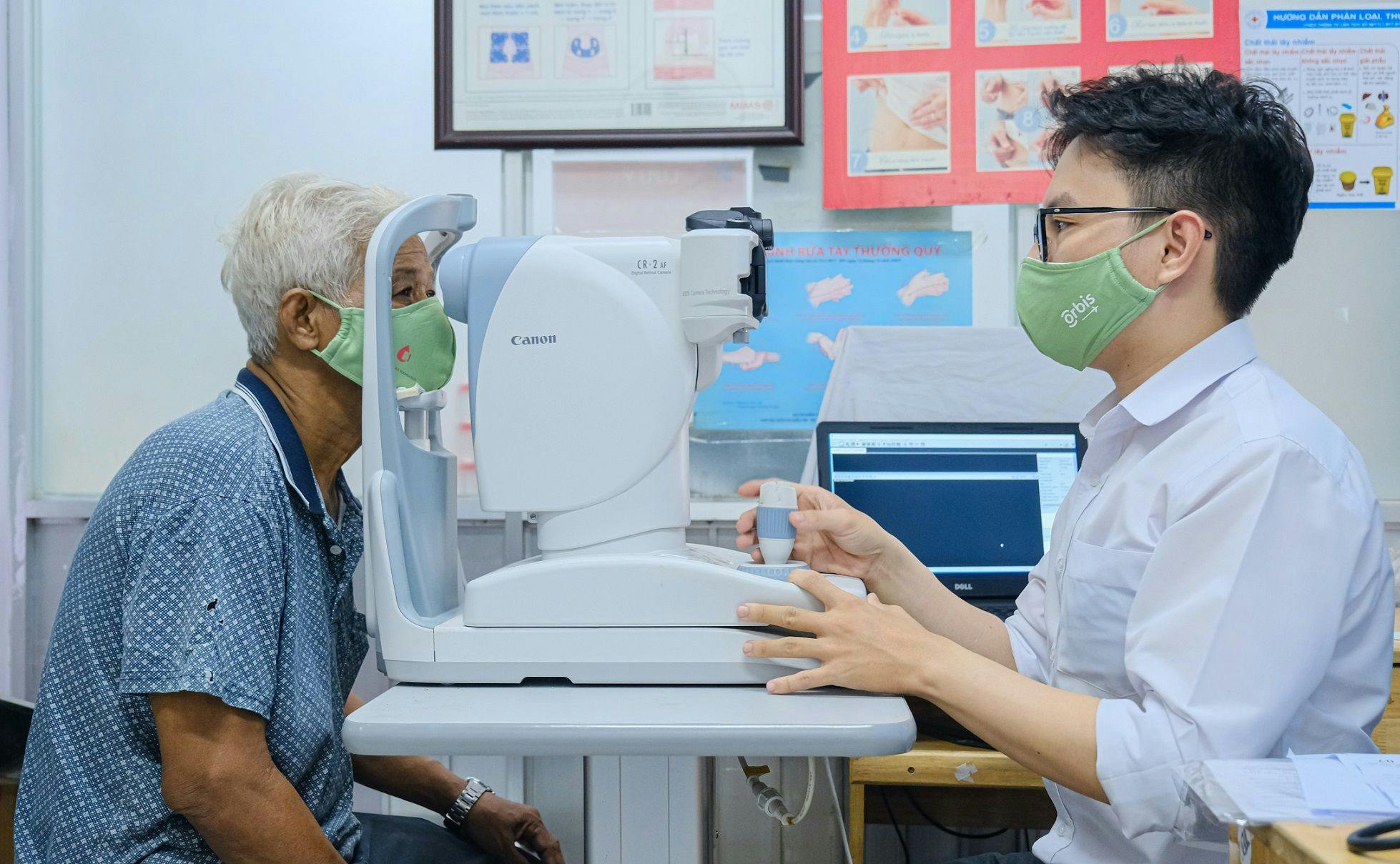 Providing comprehensive eye care for diabetic patients in southern Vietnam