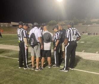 A 2-day camp aimed at providing fundamental officiating techniques to high school and college football officials ws held in El Paso, Texas.(Image courtesy of James Hill, MD)