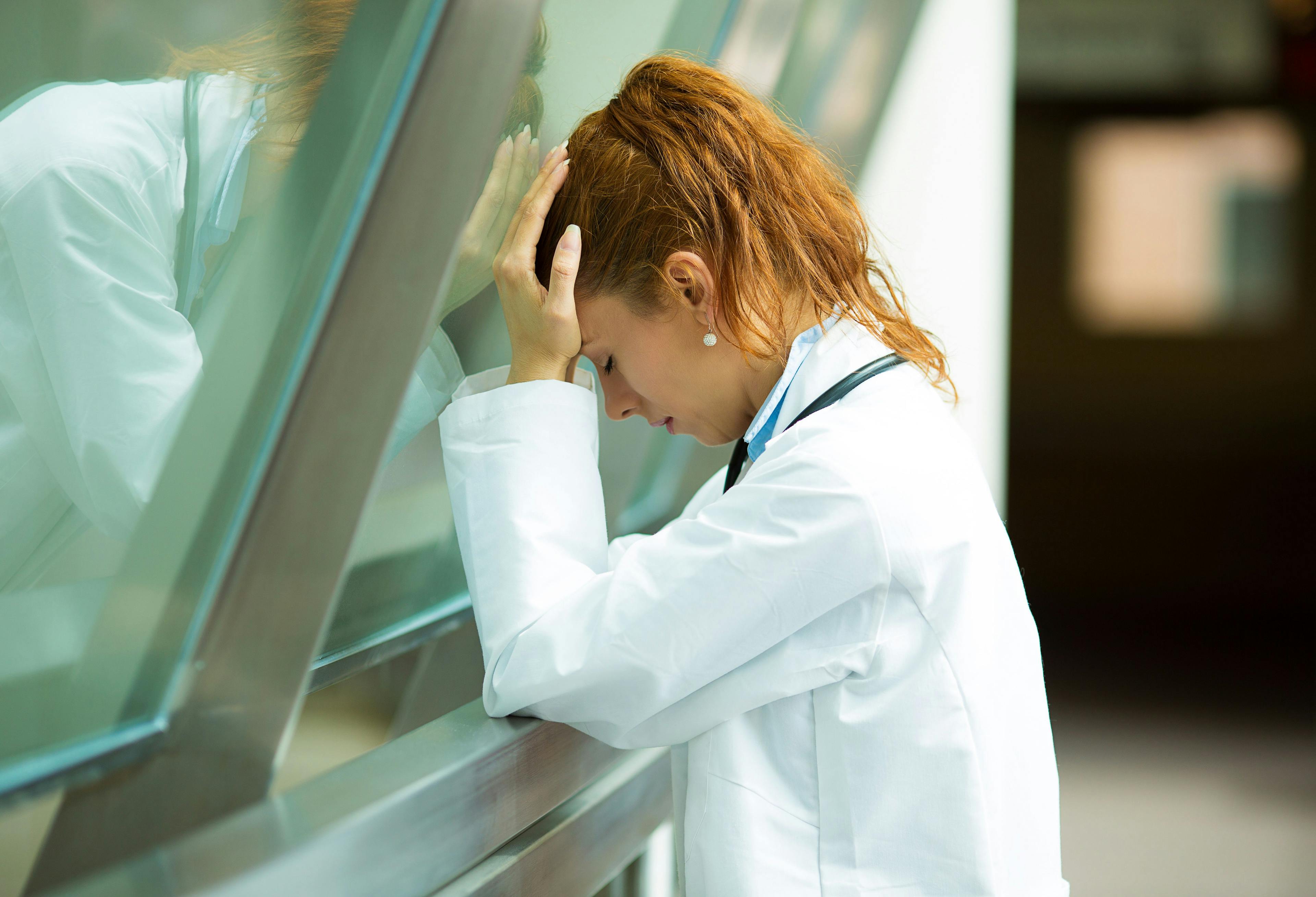 Burnout can be a problem for physicians. (Images courtesy of Adobe Stock)