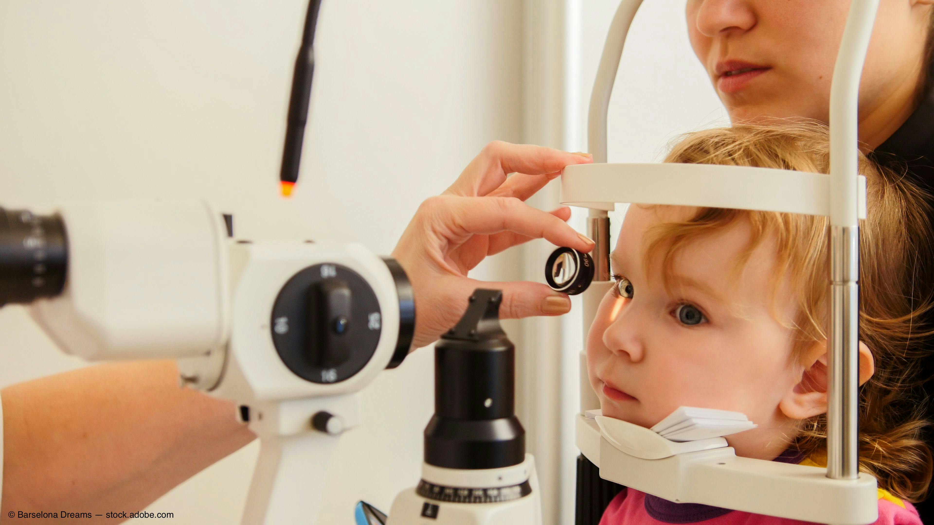 pediatric eye patient 