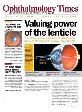Ophthalmology Times, March 15 2019