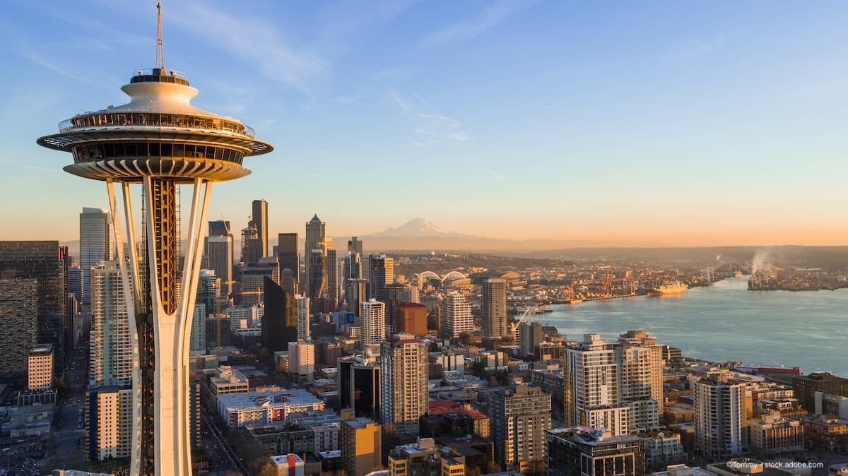 the skyline of Seattle, Washington. (Image Credit: AdobeStock/Tommy)