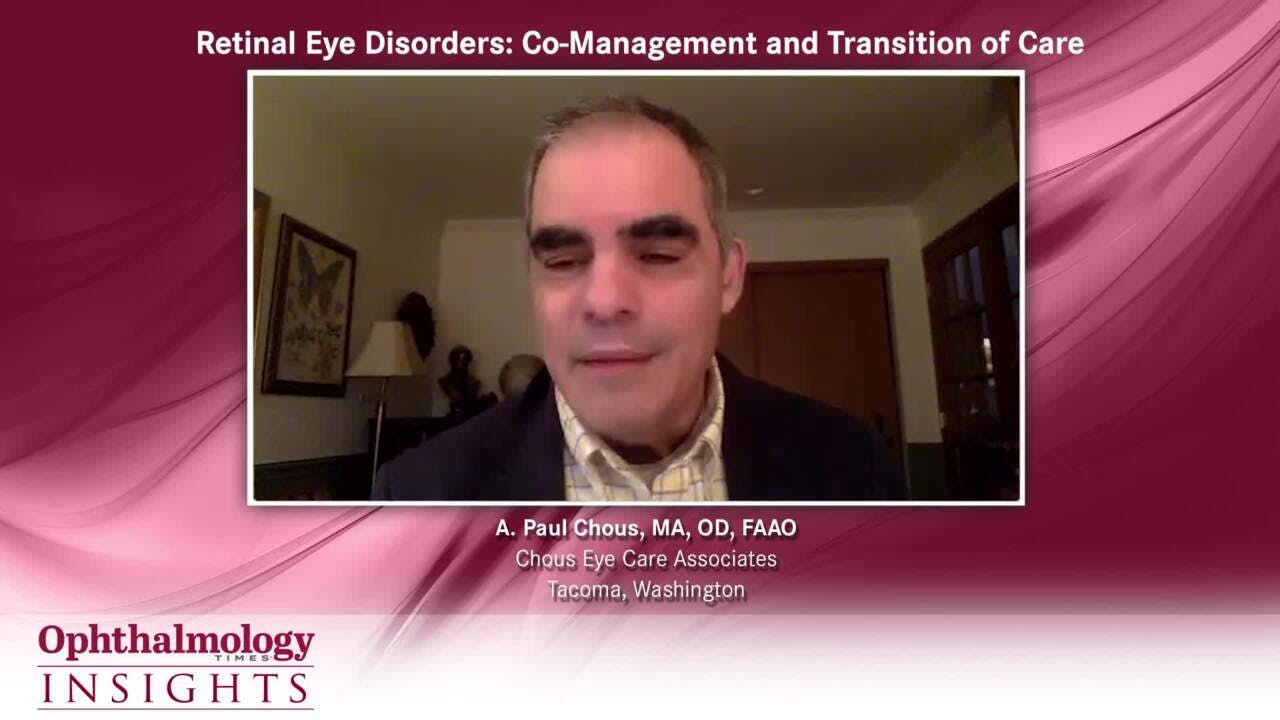 Retinal Eye Disorders: Co-Management Transition of Care