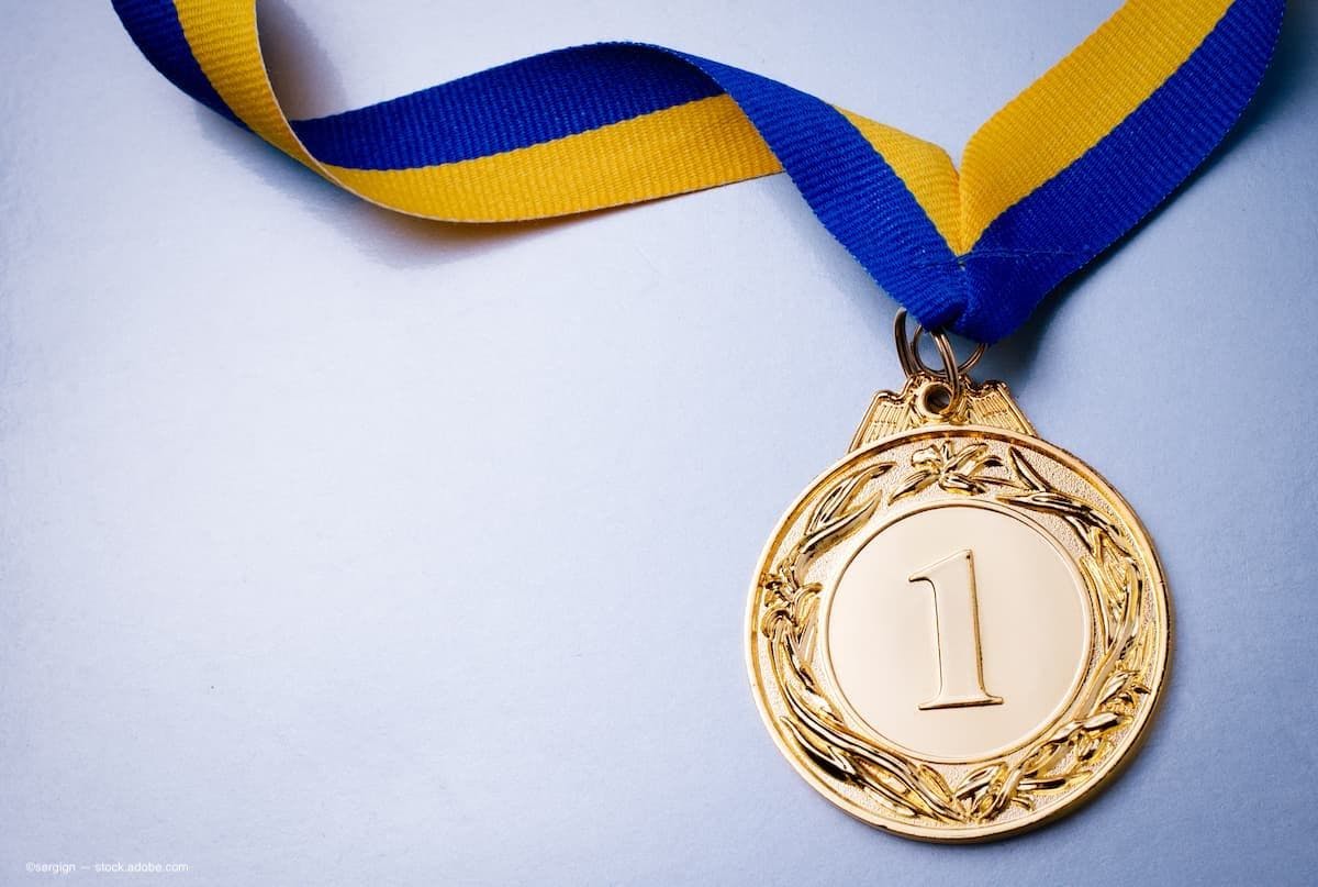 A gold medal with a number 1 on it. (Image Credit: AdobeStock/sergign)