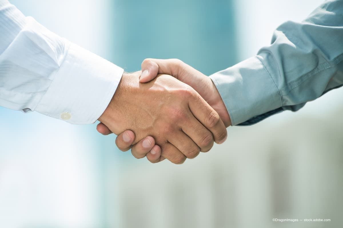 Image of two businessmen shaking hands(Image Credit: AdobeStock/DragonImages)