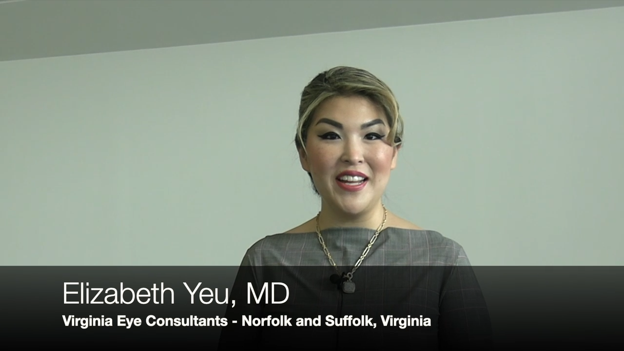 Elizabeth Yeu, MD, highlights from a corneal case report for a patient undergoing the triple procedure